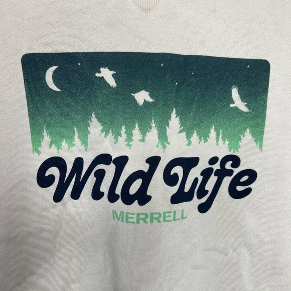 Merrell Women’s Crewneck Sweatshirt Size Medium - Picture 2 of 5